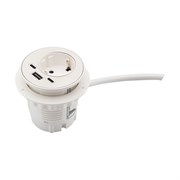 Встраиваемый розеточный блок USB порт-зарядка Simply Connect DotCharger 132001 WT Встраиваемый розеточный блок USB порт-зарядка Simply Connect DotCharger 132001 WT