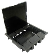 Напольный люк со стальной крышкой на 8 модулей 45 х 45 мм Efapel Floor Box with Stainless cover - 16 Modules Напольный люк со стальной крышкой на 8 модулей 45 х 45 мм Efapel Floor Box with Stainless cover - 16 Modules