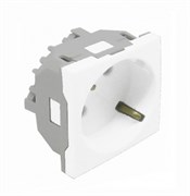 Встраиваемая розетка c защитными шторками (тип Schuko) 45х45 мм Efapel Safety Earth Socket (Schuko Type) - 2 Modules Встраиваемая розетка c защитными шторками (тип Schuko) 45х45 мм Efapel Safety Earth Socket (Schuko Type) - 2 Modules
