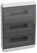 IEK TEKFOR Корпус пласт. ЩРВ-П-54 IP41 черн. прозр. дверь IEK TEKFOR Корпус пласт. ЩРВ-П-54 IP41 черн. прозр. дверь