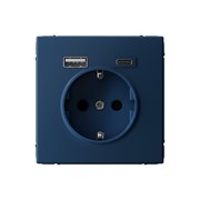 ArtGallery Аквамарин Розетка 16А с 2 USB A+C, 5В/2,4А/3,0А, 2х5В/1,5А, механизм GAL001132 ArtGallery Аквамарин Розетка 16А с 2 USB A+C, 5В/2,4А/3,0А, 2х5В/1,5А, механизм GAL001132