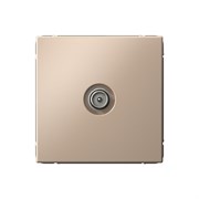 ArtGallery Песочный TV Розетка проходная 4DB, механизм GAL001292