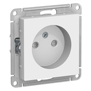 Systeme Electric AtlasDesign белый розетка без заземления, со шторками, 16А, механизм ATN000149 Systeme Electric AtlasDesign белый розетка без заземления, со шторками, 16А, механизм ATN000149