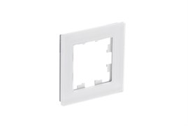 Systeme Electric AtlasDesign Nature натуральное стекло белый рамка 1-ая ATN360101 Systeme Electric AtlasDesign Nature натуральное стекло белый рамка 1-ая ATN360101