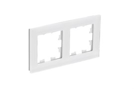 Systeme Electric AtlasDesign Nature натуральное стекло белый рамка 2-ая ATN360102 Systeme Electric AtlasDesign Nature натуральное стекло белый рамка 2-ая ATN360102