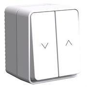 Systeme Electric AtlasDesign Profi54 белый выключатель 2-клавишный для жалюзи, 2хсх.4 ATN540119 Systeme Electric AtlasDesign Profi54 белый выключатель 2-клавишный для жалюзи, 2хсх.4 ATN540119