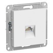 Systeme Electric AtlasDesign белый розетка компьютерная RJ45, кат. 6A, механизм ATN000186 Systeme Electric AtlasDesign белый розетка компьютерная RJ45, кат. 6A, механизм ATN000186