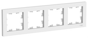 Systeme Electric AtlasDesign Лотос Рамка 4-ая, универсальная ATN001304