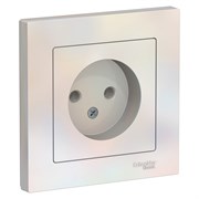 Systeme Electric AtlasDesign жемчуг розетка без заземления, 16А, в сборе ATN000440