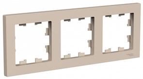 Systeme Electric AtlasDesign песочный рамка 3-ая, универсальная ATN001203