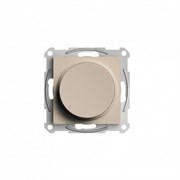 Systeme Electric AtlasDesign песочный светорегулятор (диммер) повор-нажим, LED, RC, 400Вт, механизм ATN001223