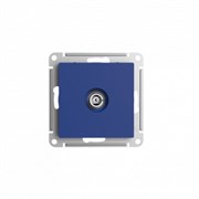Systeme Electric AtlasDesign аквамарин розетка TV проходная 4DB, механизм ATN001192