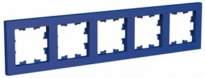 Systeme Electric AtlasDesign аквамарин рамка 5-ая, универсальная ATN001105