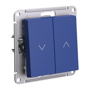 Systeme Electric AtlasDesign аквамарин выключатель 2-клавишный жалюзи, 10А, механизм ATN001119 Systeme Electric AtlasDesign аквамарин выключатель 2-клавишный жалюзи, 10А, механизм ATN001119