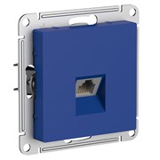 Systeme Electric AtlasDesign аквамарин розетка компьютерная RJ45, кат. 6A, механизм ATN001186 Systeme Electric AtlasDesign аквамарин розетка компьютерная RJ45, кат. 6A, механизм ATN001186