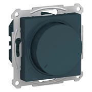 Systeme Electric AtlasDesign изумруд светорегулятор (диммер) повор-нажим, LED, RC, 400Вт, механизм ATN000823