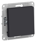 Systeme Electric AtlasDesign карбон выключатель 1-клавишный 2-полюсный, 10А, механизм ATN001021