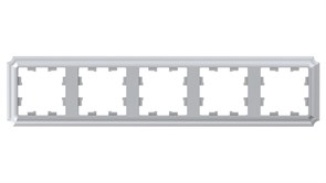 Systeme Electric AtlasDesign Antique алюминий рамка 5-ая, универсальная ATN100305 Systeme Electric AtlasDesign Antique алюминий рамка 5-ая, универсальная ATN100305