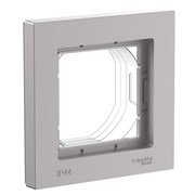Systeme Electric AtlasDesign Aqua алюминий рамка 1-ая ATN440301 Systeme Electric AtlasDesign Aqua алюминий рамка 1-ая ATN440301
