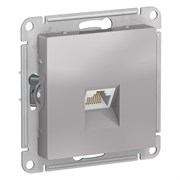 Systeme Electric AtlasDesign алюминий розетка компьютерная RJ45, кат. 6A, механизм ATN000386 Systeme Electric AtlasDesign алюминий розетка компьютерная RJ45, кат. 6A, механизм ATN000386