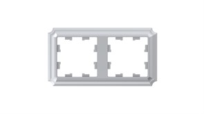 Systeme Electric AtlasDesign Antique алюминий рамка 2-ая, универсальная ATN100302 Systeme Electric AtlasDesign Antique алюминий рамка 2-ая, универсальная ATN100302