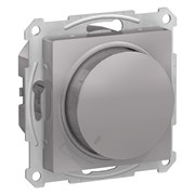 Systeme Electric AtlasDesign алюминий светорегулятор (диммер) повор-нажим, LED, RC, 400Вт, механизм ATN000323 Systeme Electric AtlasDesign алюминий светорегулятор (диммер) повор-нажим, LED, RC, 400Вт, механизм ATN000323