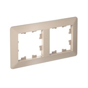 Systeme Electric AtlasDesign Air Песочный/дымчатый белый Рамка 2-ая ATN221202