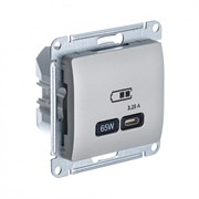 Glossa платина USB розетка тип-C 65W высокоскоростная зарядка QC, PD, механизм GSL001227