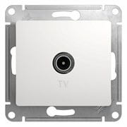 Glossa белый розетка TV коннектор GSL000193