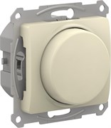 Systeme Electric Glossa Беж Светорегулятор (диммер) повор-нажим, LED, RC, 400Вт, мех. GSL000223
