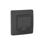 Systeme Electric Blanca внутр Антрацит Розетка с/з IP44 со шторками, с крышкой, 16А, 250В BLNRS441116 Systeme Electric Blanca внутр Антрацит Розетка с/з IP44 со шторками, с крышкой, 16А, 250В BLNRS441116