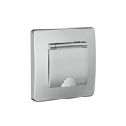 Systeme Electric Blanca внутр Алюминий Розетка с/з IP44 со шторками, с крышкой, 16А, 250В BLNRS441113 Systeme Electric Blanca внутр Алюминий Розетка с/з IP44 со шторками, с крышкой, 16А, 250В BLNRS441113