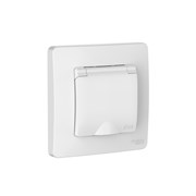 Systeme Electric Blanca внутр Бел Розетка с/з IP44 со шторками, с крышкой, 16А, 250В BLNRS441111 Systeme Electric Blanca внутр Бел Розетка с/з IP44 со шторками, с крышкой, 16А, 250В BLNRS441111