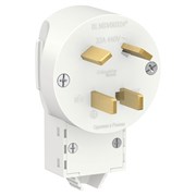 Blanca внутренняя белый Вилка силовая 3Р+N 32А, 400В BLNSV003241