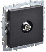 IEK Brite Base чёрный розетка TV оконечнаяная BR-A10-O-K02