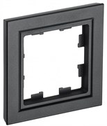 IEK Brite Base чёрный рамка 1 место BR-M12-K02 IEK Brite Base чёрный рамка 1 место BR-M12-K02