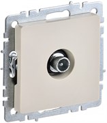 IEK Brite Base бежевый розетка TV проходная BR-A10-P-K10 IEK Brite Base бежевый розетка TV проходная BR-A10-P-K10