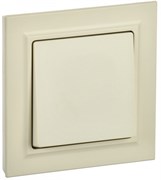 IEK Brite бежевый выключатель 1-клавишный 10А в сборе BR-V10-0-10-K10-F IEK Brite бежевый выключатель 1-клавишный 10А в сборе BR-V10-0-10-K10-F