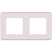 Legrand Inspiria розовый рамка - 2 поста 673944 Legrand Inspiria розовый рамка - 2 поста 673944