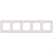 Legrand Inspiria розовый рамка - 5 постов 673974 Legrand Inspiria розовый рамка - 5 постов 673974