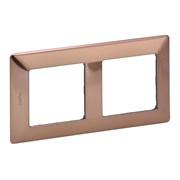 Legrand Valena Life медь рамка 2-ая 754162