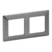 Legrand Valena Life сталь рамка 2-ая 754152