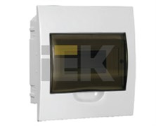 IEK KREPTA 3 Корпус пластиковый ЩРВ-П-8 IP41 белый скрыт.монтаж MKP12-V-08-40-20 IEK KREPTA 3 Корпус пластиковый ЩРВ-П-8 IP41 белый скрыт.монтаж MKP12-V-08-40-20