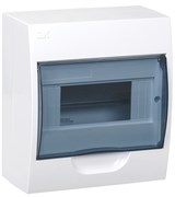 IEK KREPTA 3 Корпус пластиковый ЩРН-П-8 IP41 белый откр.монтаж MKP12-N-08-40-20 IEK KREPTA 3 Корпус пластиковый ЩРН-П-8 IP41 белый откр.монтаж MKP12-N-08-40-20