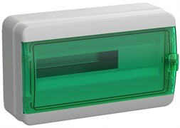 IEK TEKFOR Корпус пласт. КМПн-18 IP65 зелен. прозр. дверь TF5-KP72-N-18-65-K03-K06 IEK TEKFOR Корпус пласт. КМПн-18 IP65 зелен. прозр. дверь TF5-KP72-N-18-65-K03-K06
