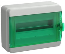 IEK TEKFOR Корпус пласт. КМПн-12 IP65 зелен. прозр. дверь TF5-KP72-N-12-65-K03-K06 IEK TEKFOR Корпус пласт. КМПн-12 IP65 зелен. прозр. дверь TF5-KP72-N-12-65-K03-K06