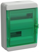IEK TEKFOR Корпус пласт. КМПн-24 IP65 зелен. прозр. дверь TF5-KP72-N-24-65-K03-K06 IEK TEKFOR Корпус пласт. КМПн-24 IP65 зелен. прозр. дверь TF5-KP72-N-24-65-K03-K06