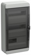 IEK TEKFOR Корпус пласт. КМПн-36 IP65 черн. прозр. дверь TF5-KP72-N-36-65-K03-K02 IEK TEKFOR Корпус пласт. КМПн-36 IP65 черн. прозр. дверь TF5-KP72-N-36-65-K03-K02