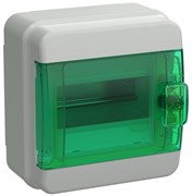 IEK TEKFOR Корпус пласт. КМПн-6 IP65 зелен. прозр. дверь TF5-KP72-N-06-65-K03-K06 IEK TEKFOR Корпус пласт. КМПн-6 IP65 зелен. прозр. дверь TF5-KP72-N-06-65-K03-K06