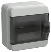 IEK TEKFOR Корпус пласт. КМПн-6 IP65 черн. прозр. дверь TF5-KP72-N-06-65-K03-K02 IEK TEKFOR Корпус пласт. КМПн-6 IP65 черн. прозр. дверь TF5-KP72-N-06-65-K03-K02